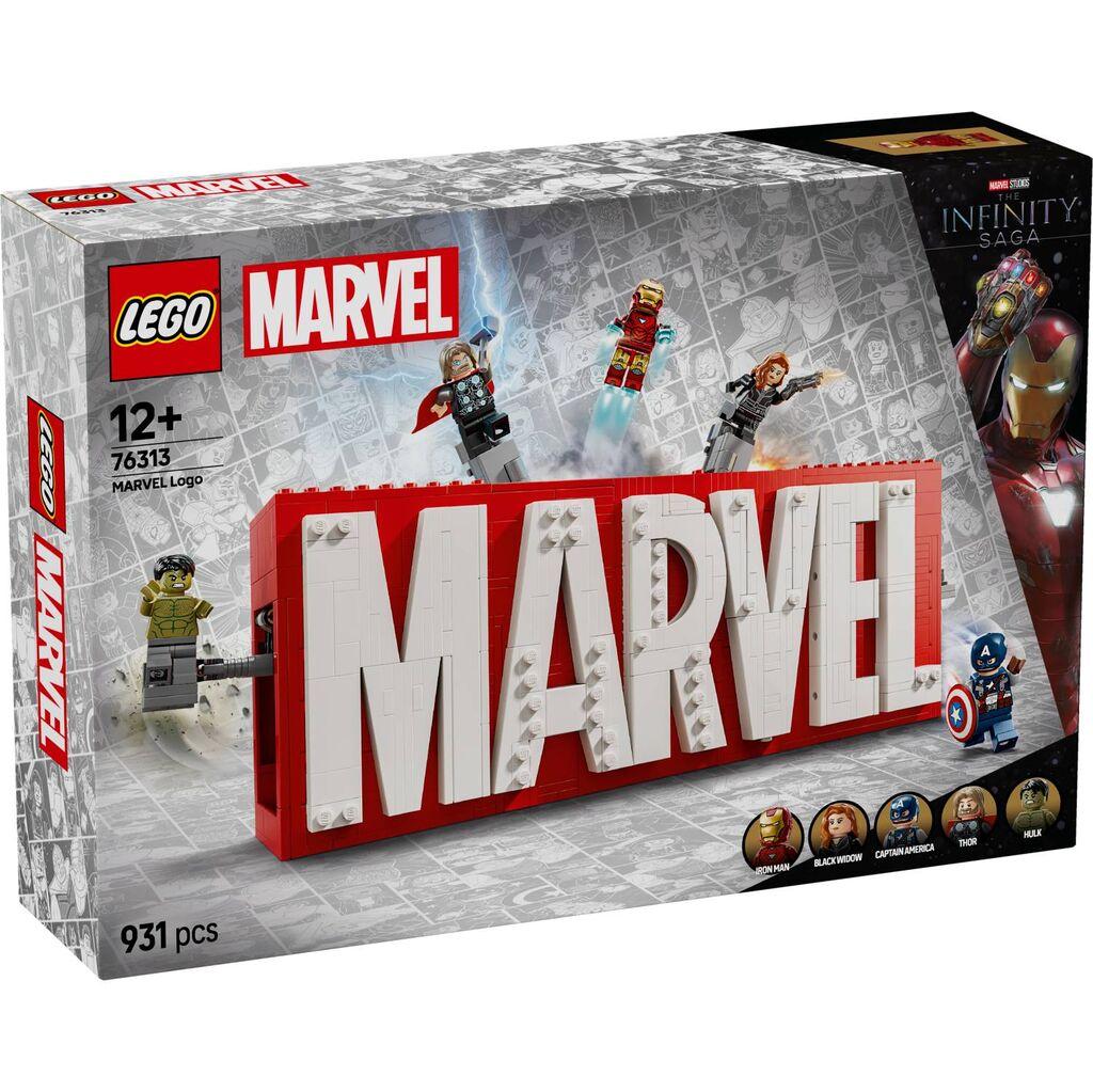 LEGO Marvel Logo i mini-figure 76313