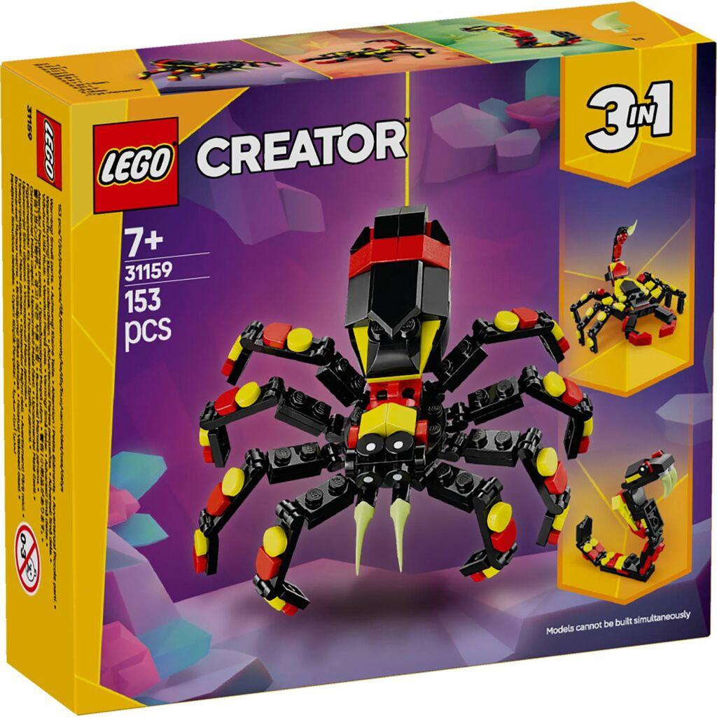 LEGO Creator 3in1 Wild Animals surprising spider