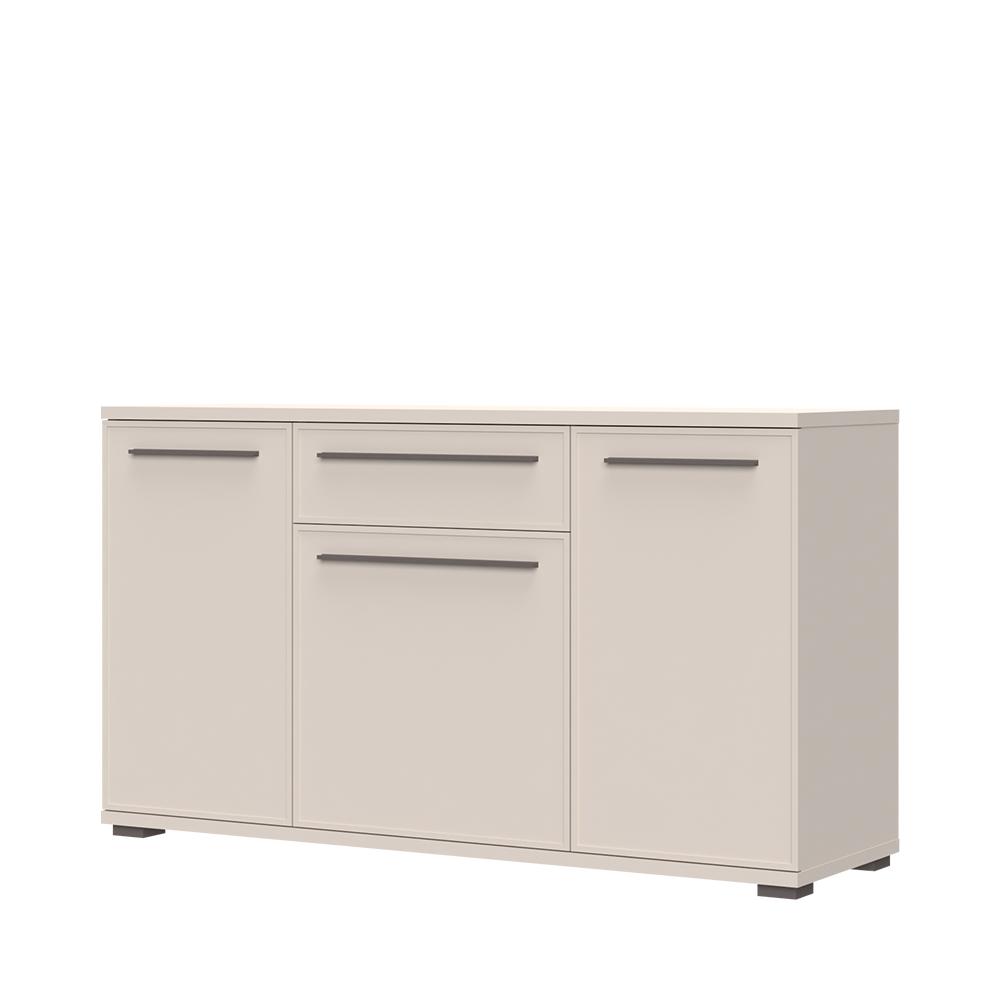 JELA Komoda K150-3K1F/OP - Kolekcija Opera - Kašmir mat lak/Kašmir mat lak - 150X85X46cm