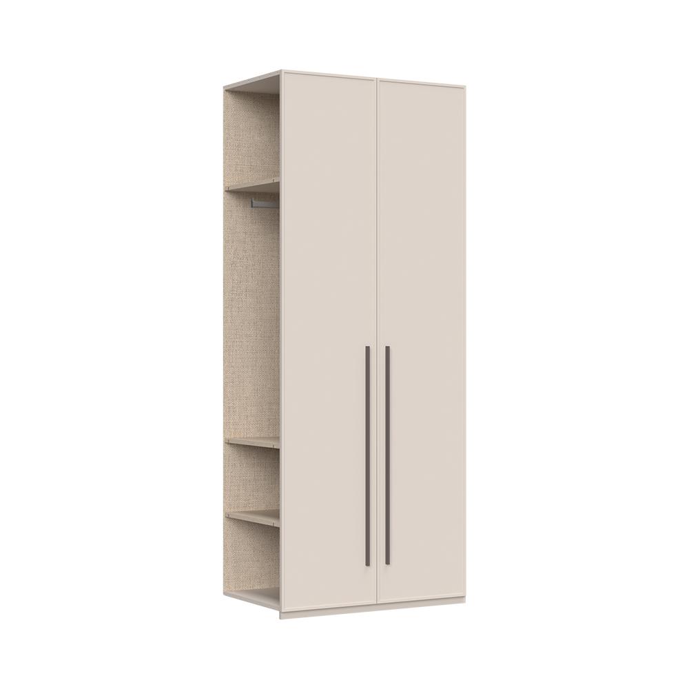 JELA Dodatni plakar DP2/OP - Kolekcija Opera - Bež tekstil/Kašmir mat lak - 90X224X56cm