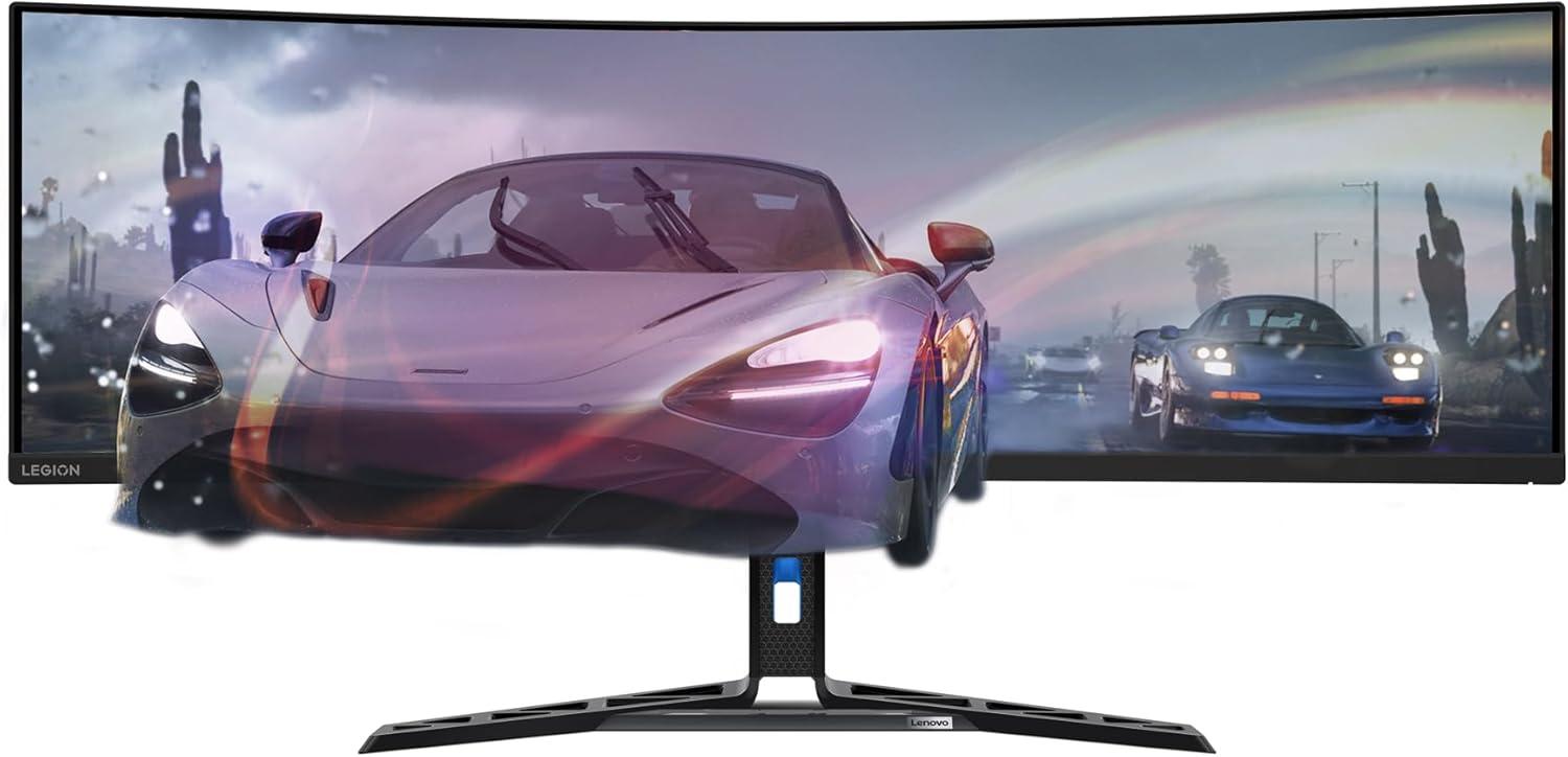 Lenovo gaming monitor Legion 44.5"/ R45w-30 5K (5120x1440) WLED VA/ / 3000:1 (typical)/ 3000:1/ 99% sRGB/ 67B1GAC3EU