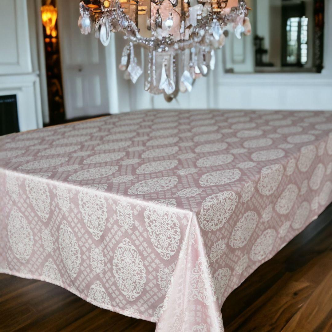 Stolnjak Damast 150x220cm D20, Roze