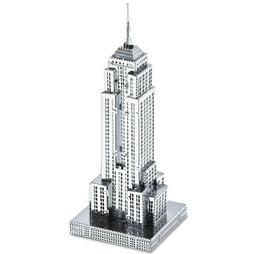 Metal Earth 3D metalna maketa Empire State Building New York, Srebrne boje