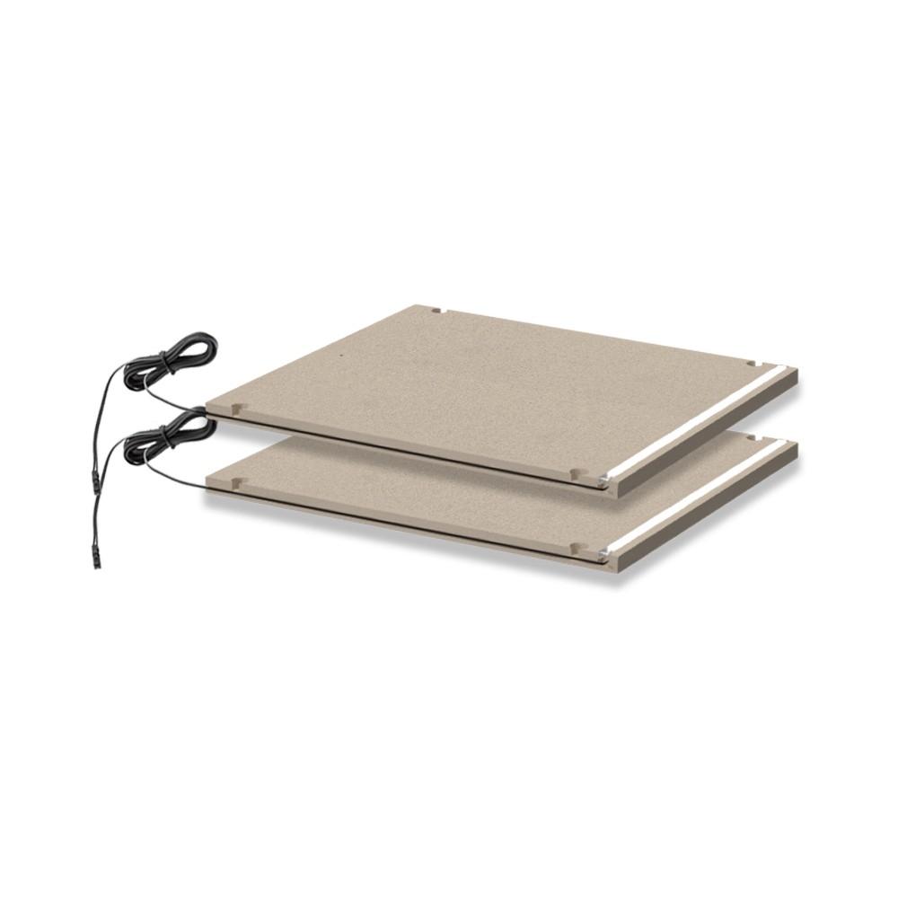 JELA Fah manji F45R-TX - Kolekcija Opera - Bež tekstil - 43X50X2cm