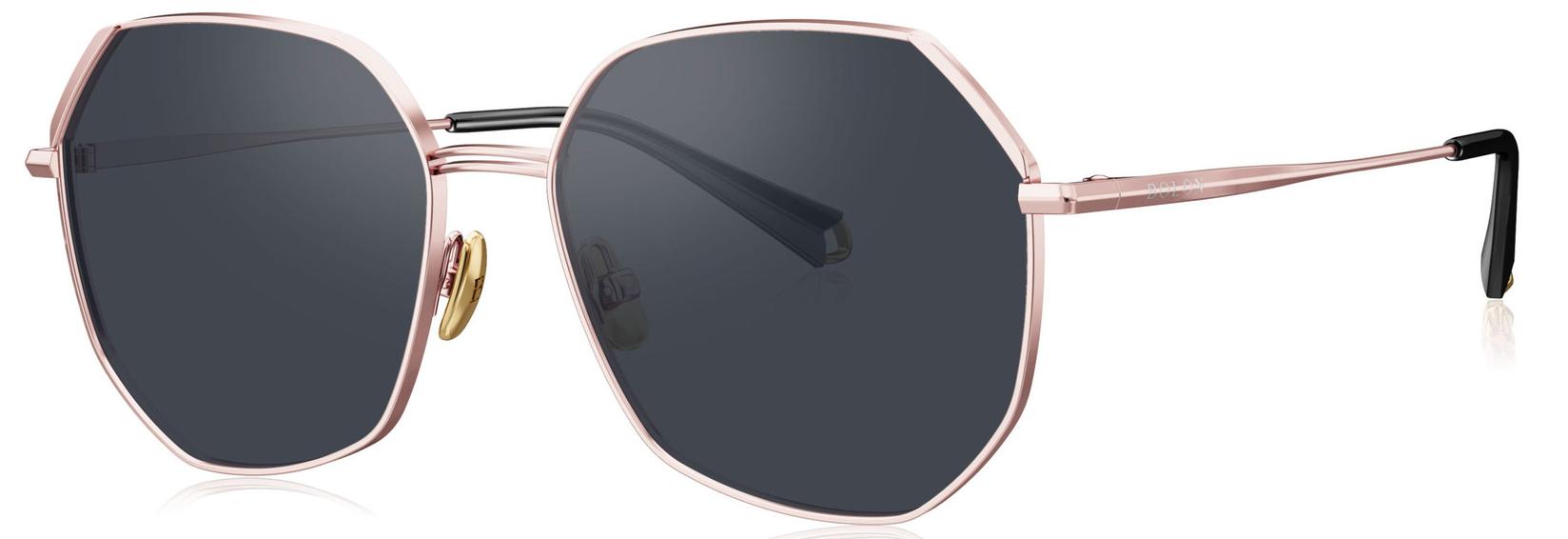 BOLON Ženske naočare za sunce 0BS7100 C30, Polarizovane, Crne