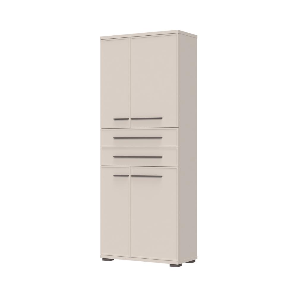 JELA Vitrina V42 - Kolekcija Opera - Kašmir mat lak/Kašmir mat lak - 76x194x36cm