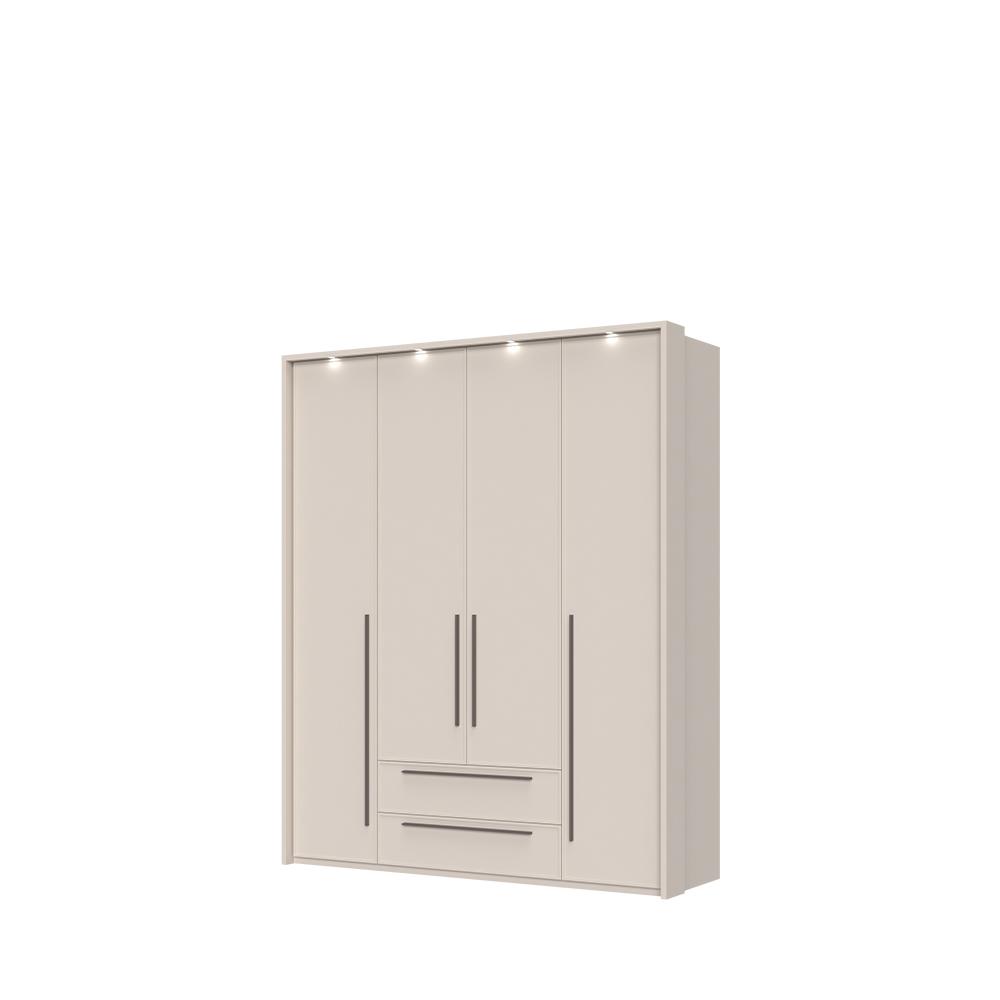 JELA Plakar P42B/OP - Kolekcija Opera - Kašmir mat lak/Kašmir mat lak - 187x226x60cm