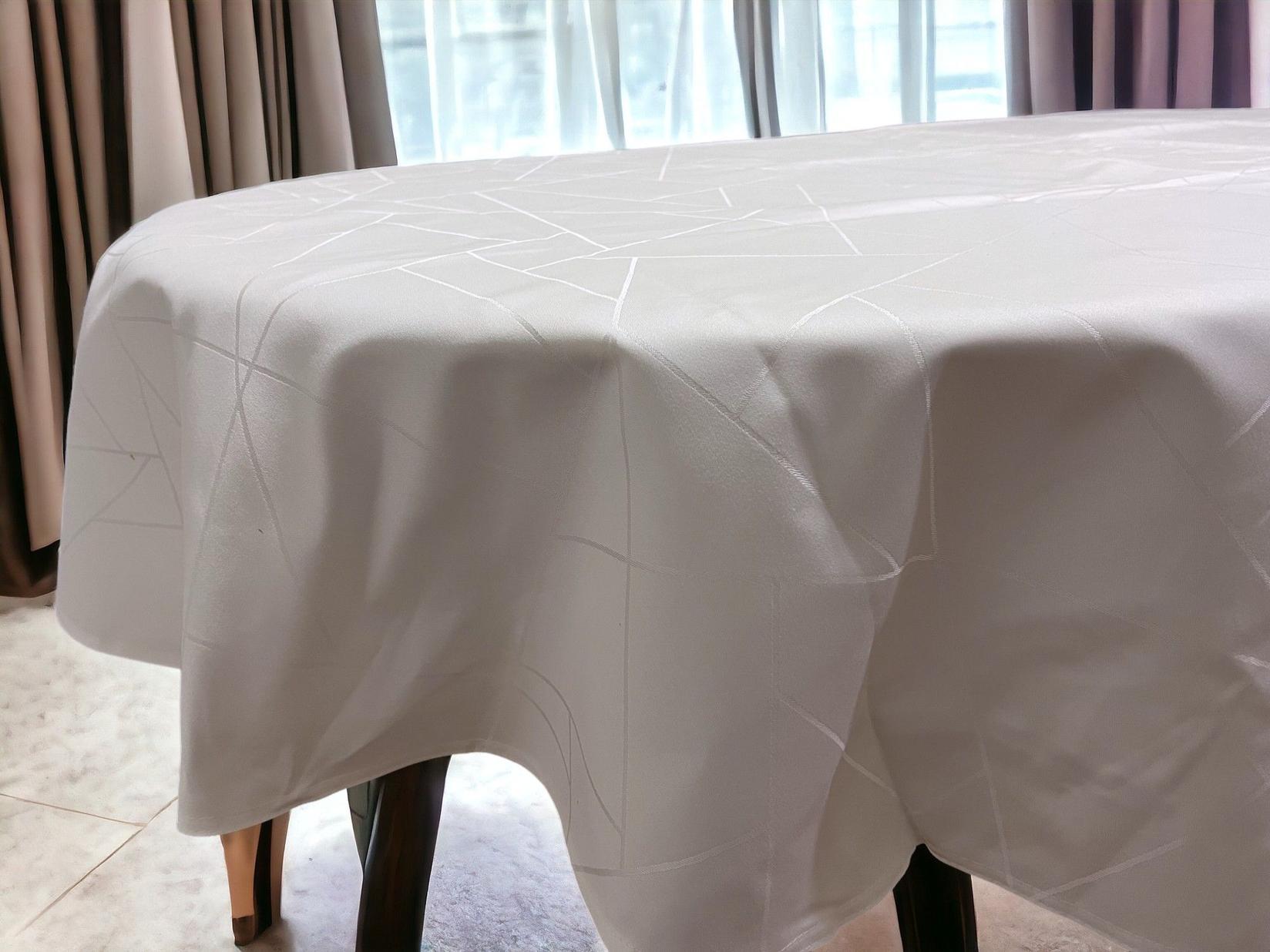 Stolnjak Okrugli 150cm, Beli