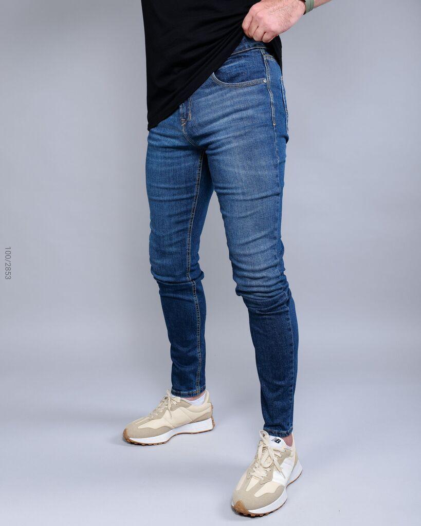 Denistar Muške farmerke 100/2853, Slim fit, Tamnoplave