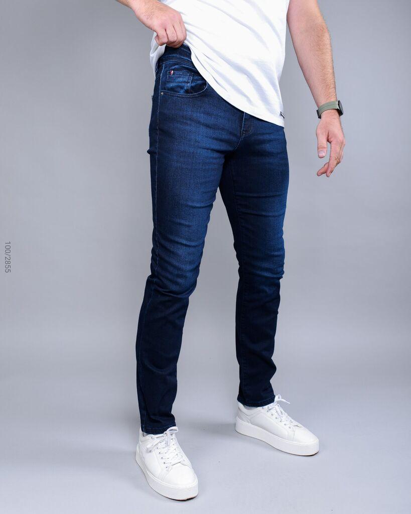 Denistar Muške farmerke 100/2855, Slim fit, Teget
