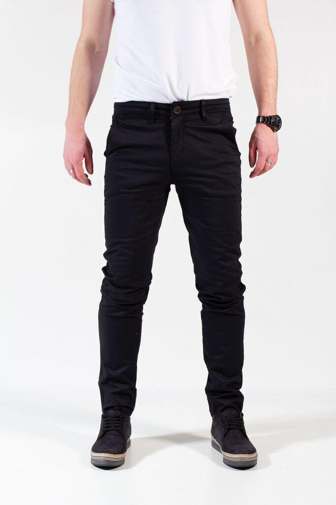 Denistar Muške pantalone 100-2247/4, Regular, Crne