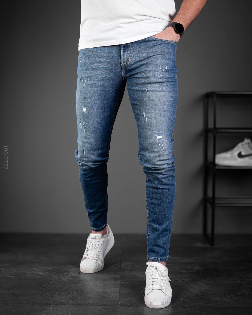 Denistar Muške farmerke 100/2777, Slim fit, Plave