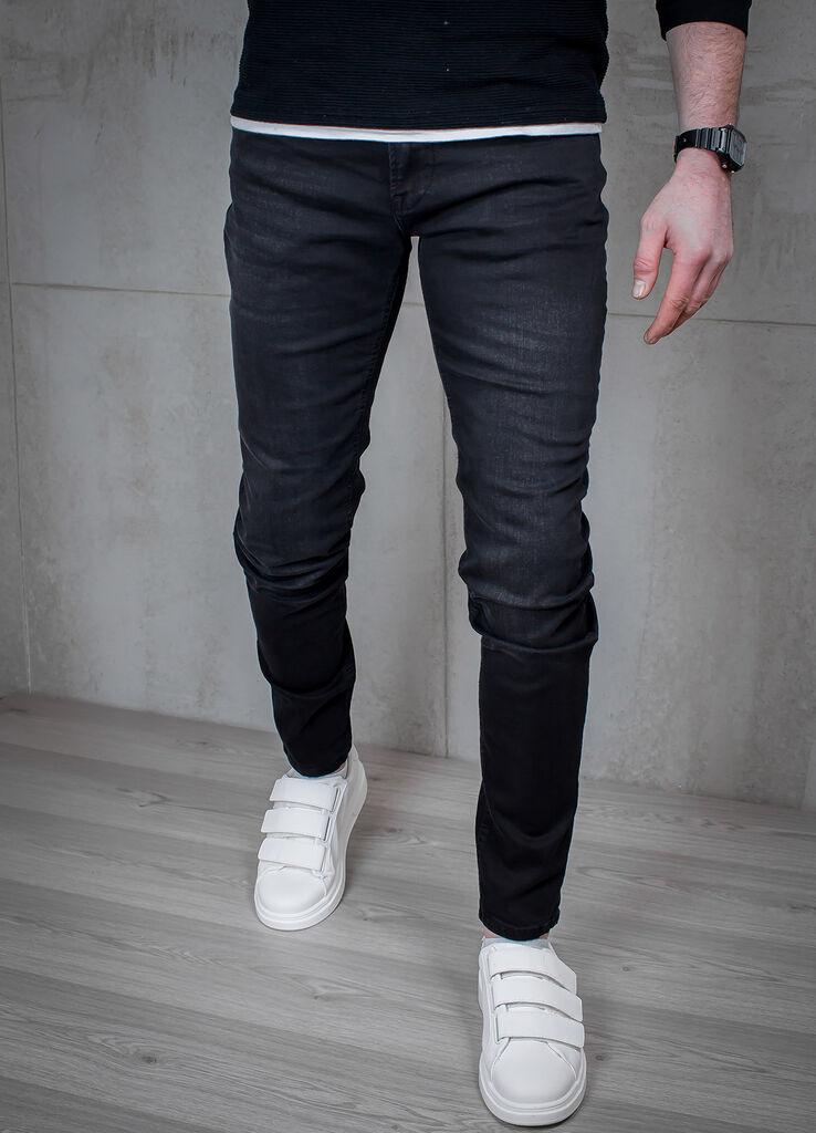 Denistar Muške farmerke 100-2586, Regular, Crne