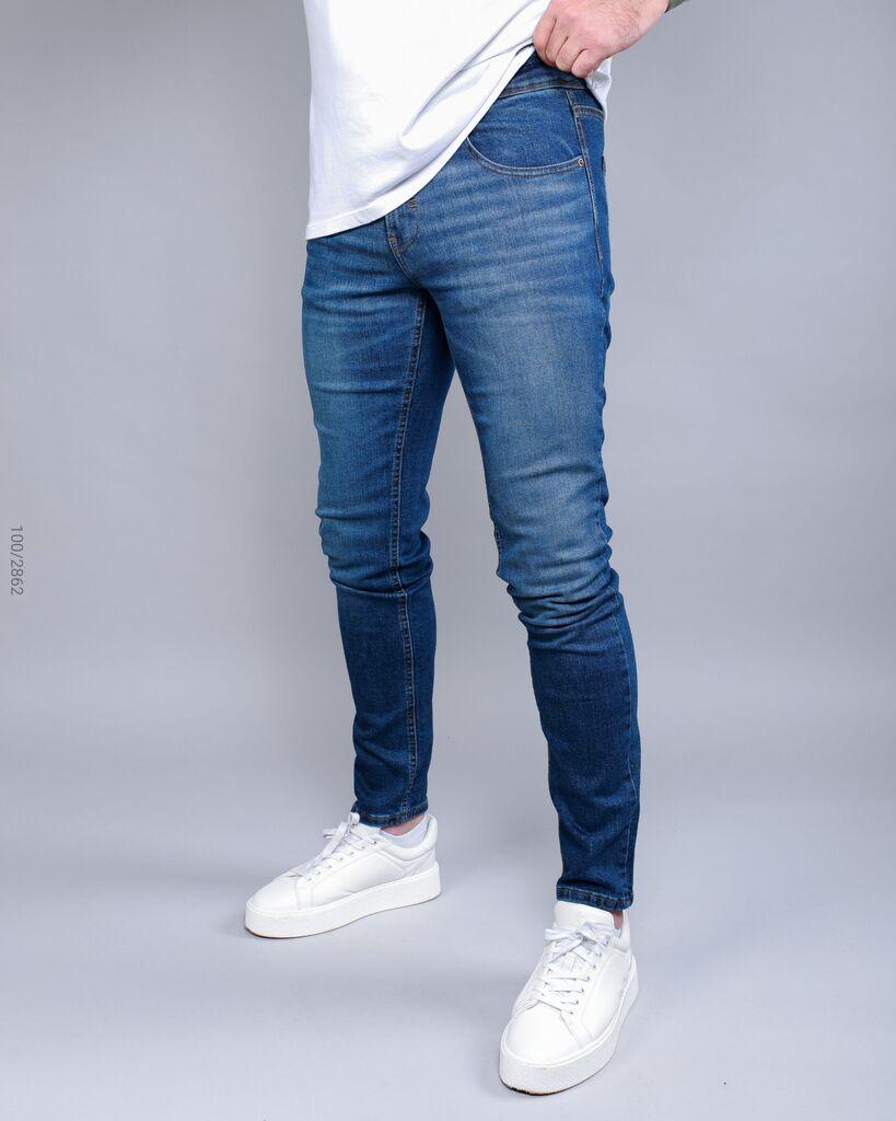 Denistar Muške farmerke 100/2862, Regular, Plave