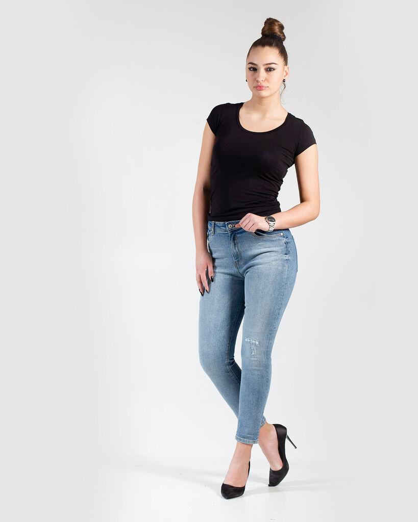 Denistar Ženske farmerke 200-3110, Slim fit, Plave