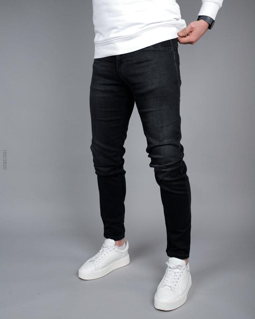 Denistar Muške farmerke 100/2820, Crne