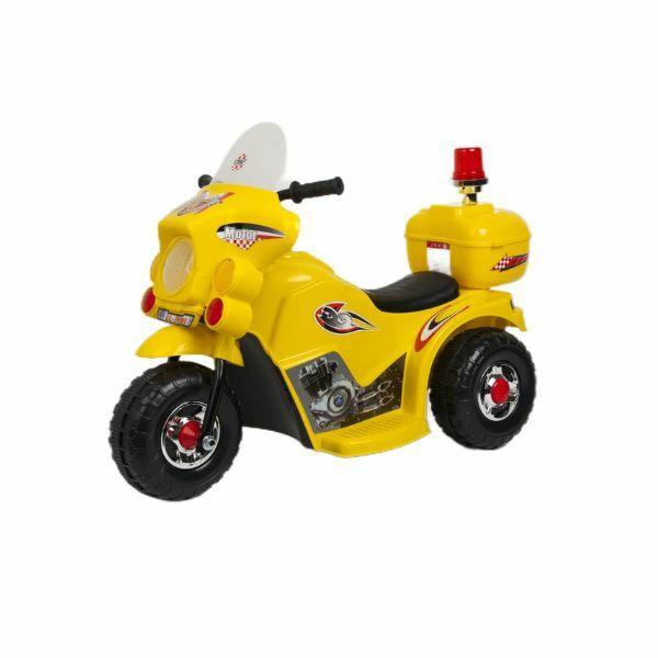 Dečiji motor na akumulator LL999, 6V, 4.5AH, Žuti