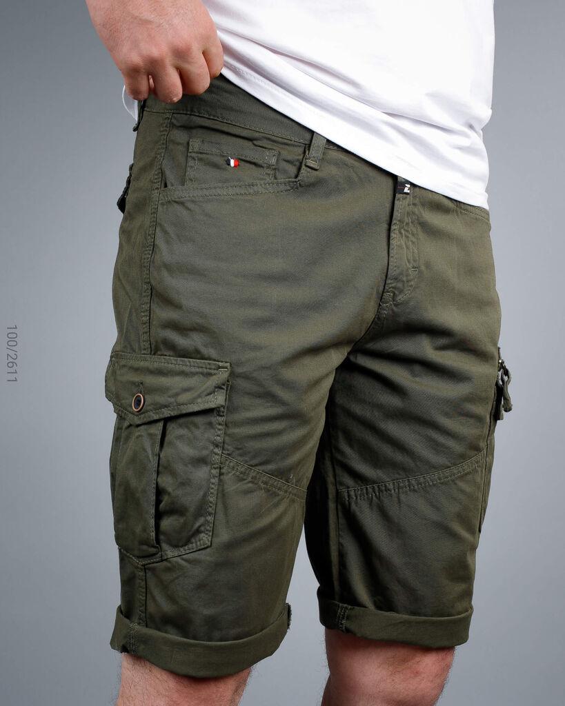 Denistar Muški šorts 100/2611, Maslinasti