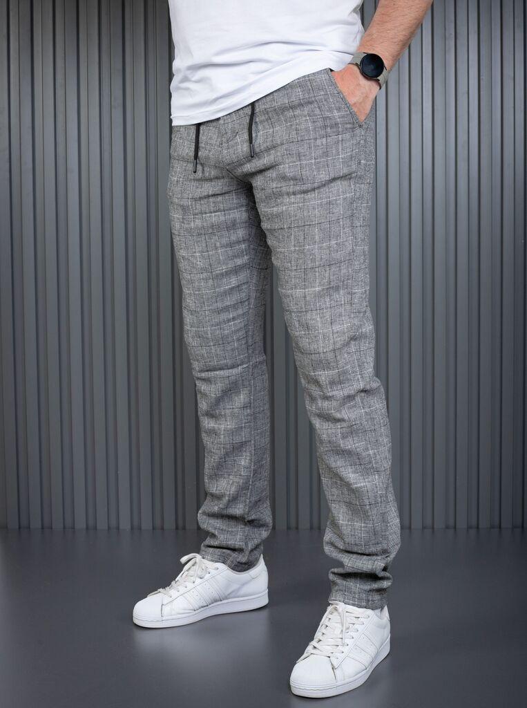 Denistar Muške pantalone 100-2734-2 Regular, Sive
