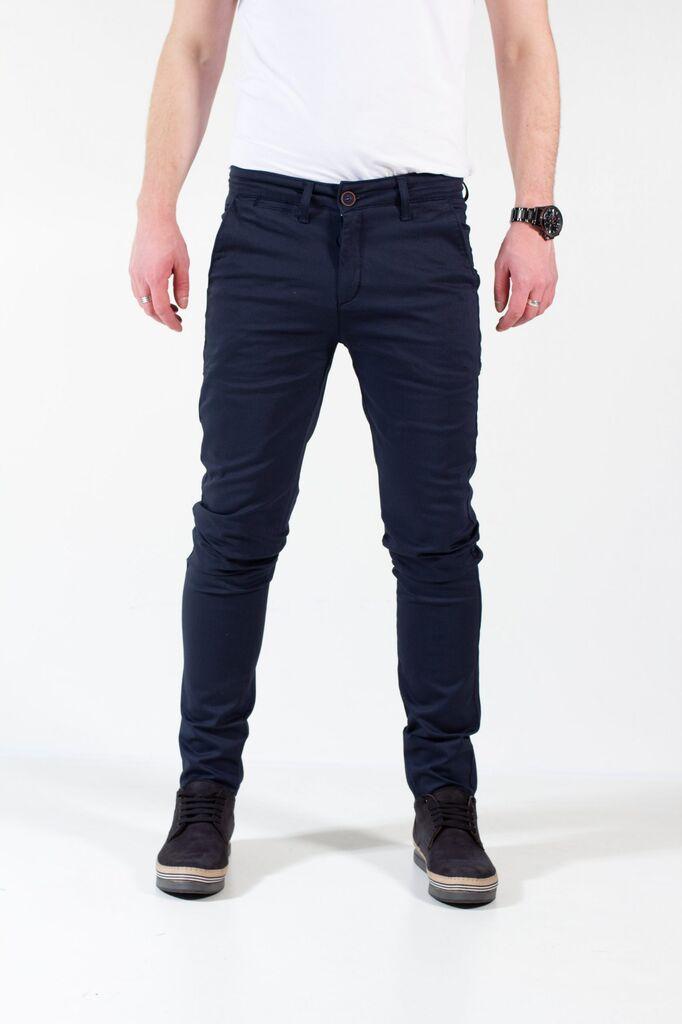 Denistar Muške pantalone 100-2247/2, Regular, Teget