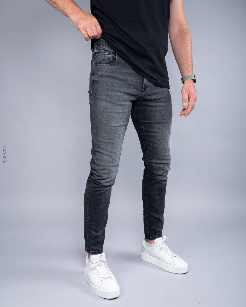 Denistar Muške farmerke 100/2856, Slim fit, Tamnosive