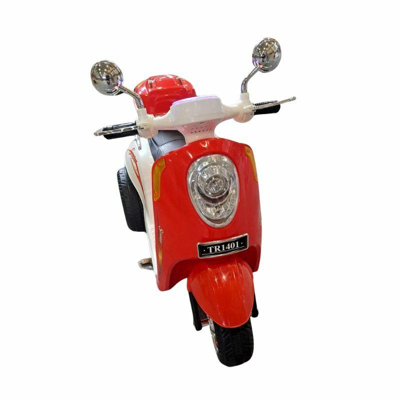 Dečiji motor na akumulator TR401A, 6V, R/C, 4.5AH, Crveni