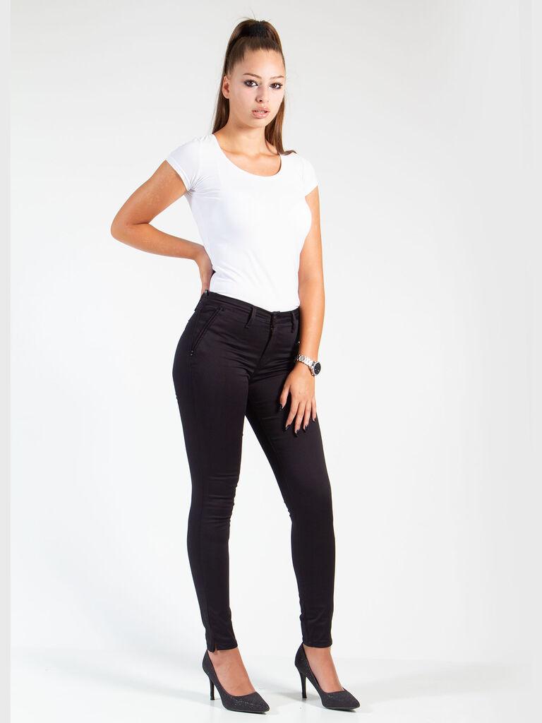 Denistar Ženske pantalone 200-2969, Regular, Crne