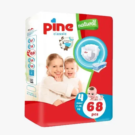 Pine Pelene Classic Natural 4, Jumbo, 7-18 kg, 68/1