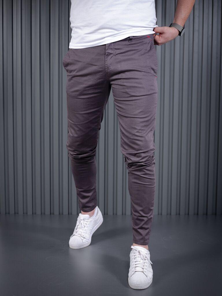 Denistar Muške pantalone 100/2635, Regular, Crne