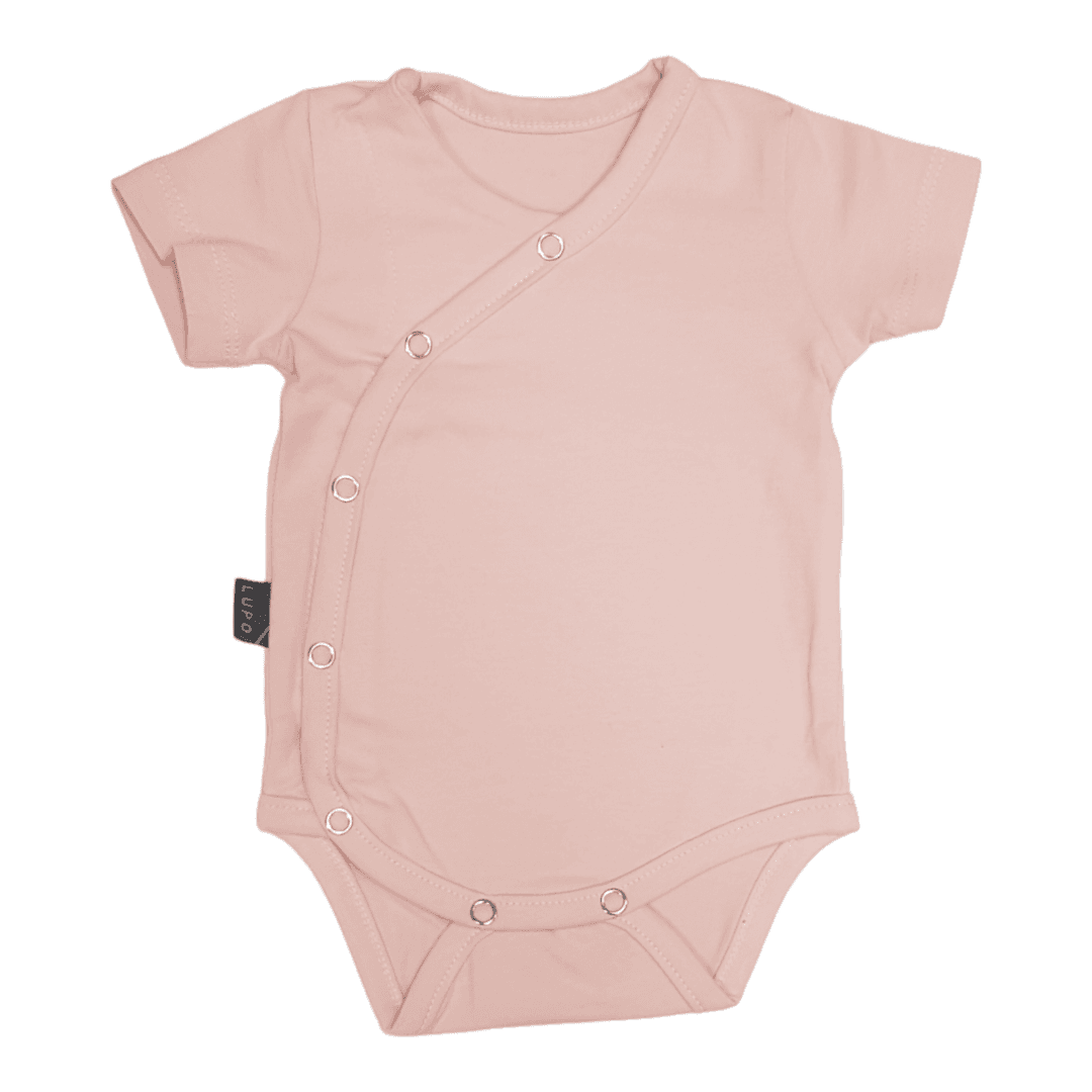 LUPO BAMBINO Bodi za bebe kratkih rukava, Roze