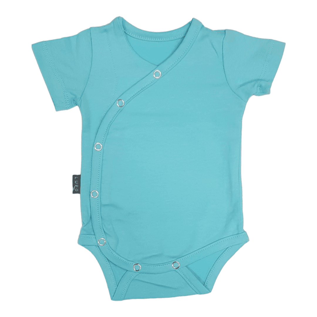 LUPO BAMBINO Bodi za bebe kratkih rukava, Mint