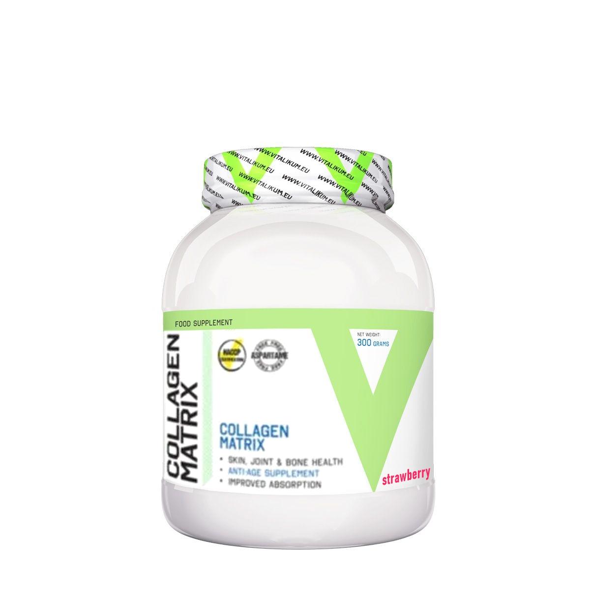 VITALIKUM Collagen Matrix sa ukusom jagode, 300g