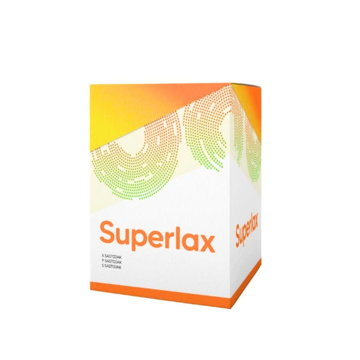 NATURALAB Superlax Dodatak ishrani sa psilijum biljnim vlaknima za pomoć kod zatvora, 10 kesica