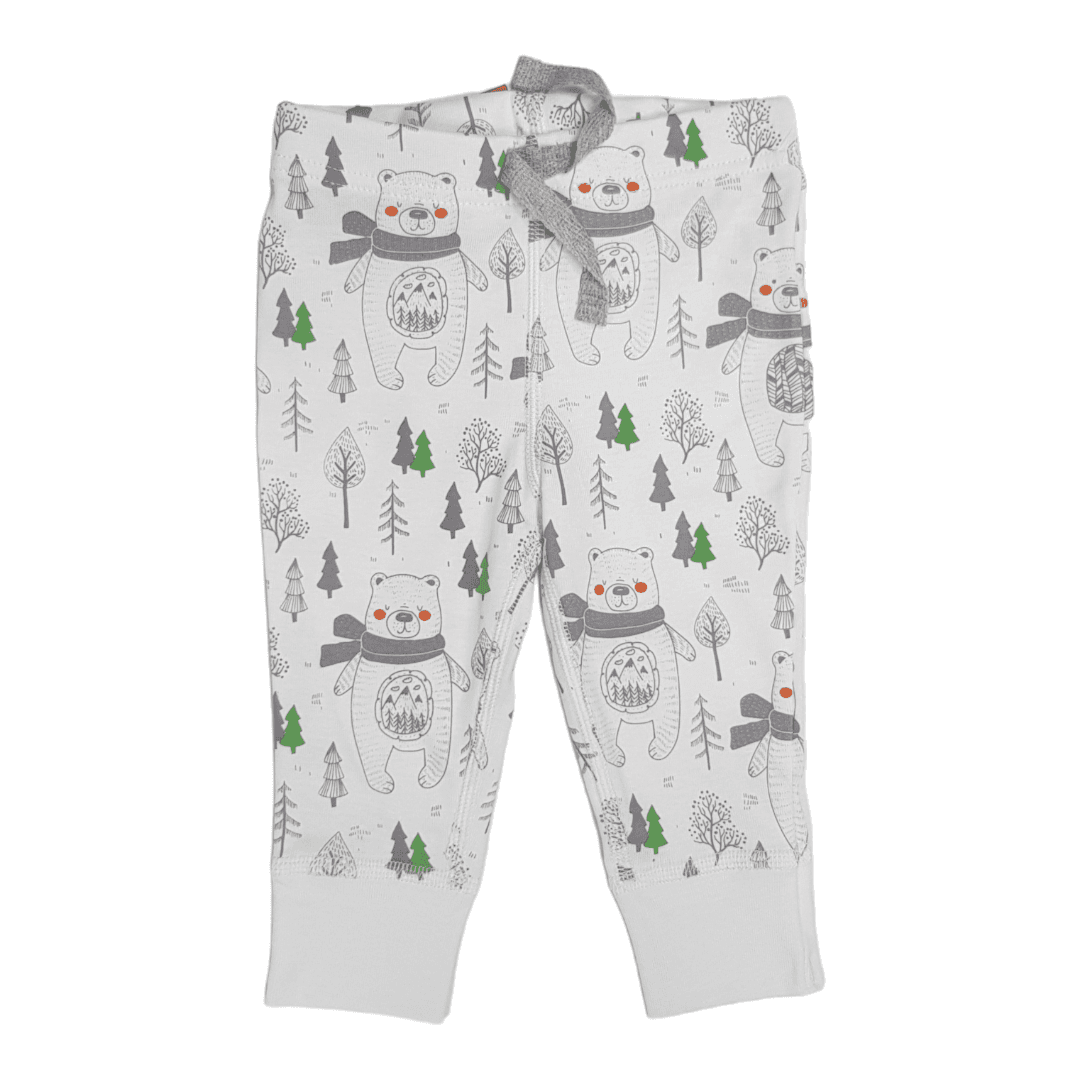 KIKO CLUB Helanke za bebe Mede, Bele