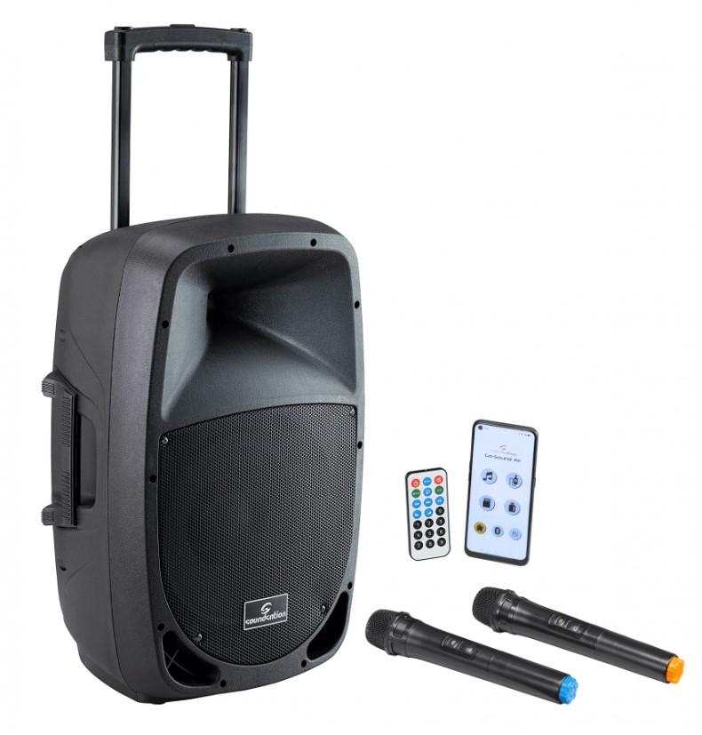 SOUNDSATION Prenosivi razglasni sistem GO-SOUND, 12AIR, Crni