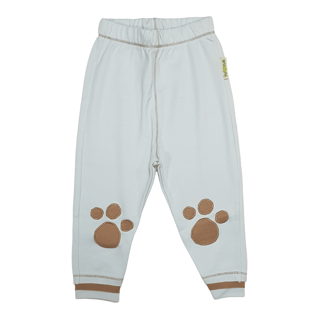 IVONA Helanke za bebe sa šapama, Svetloplave