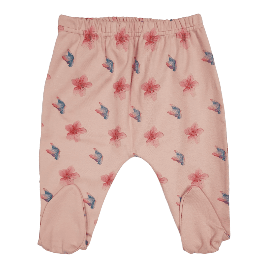 KIKO CLUB Pantalone za bebe Leptirići, Roze