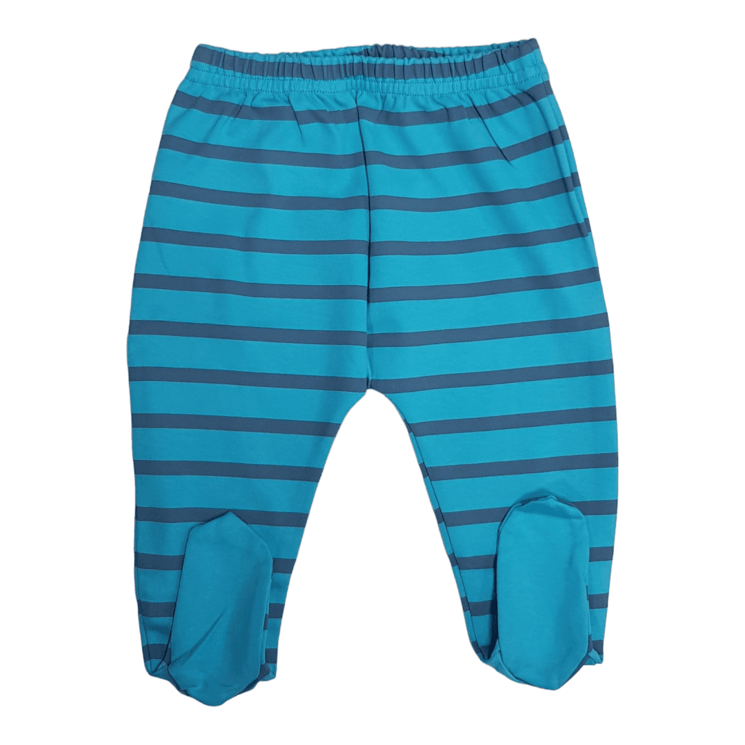 KIKO CLUB Pantalone za bebe Prugaste, Plave