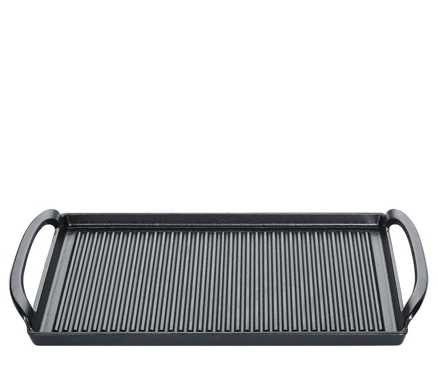 KÜCHENPROFI Ploča grill Provence, 38cm, Crna