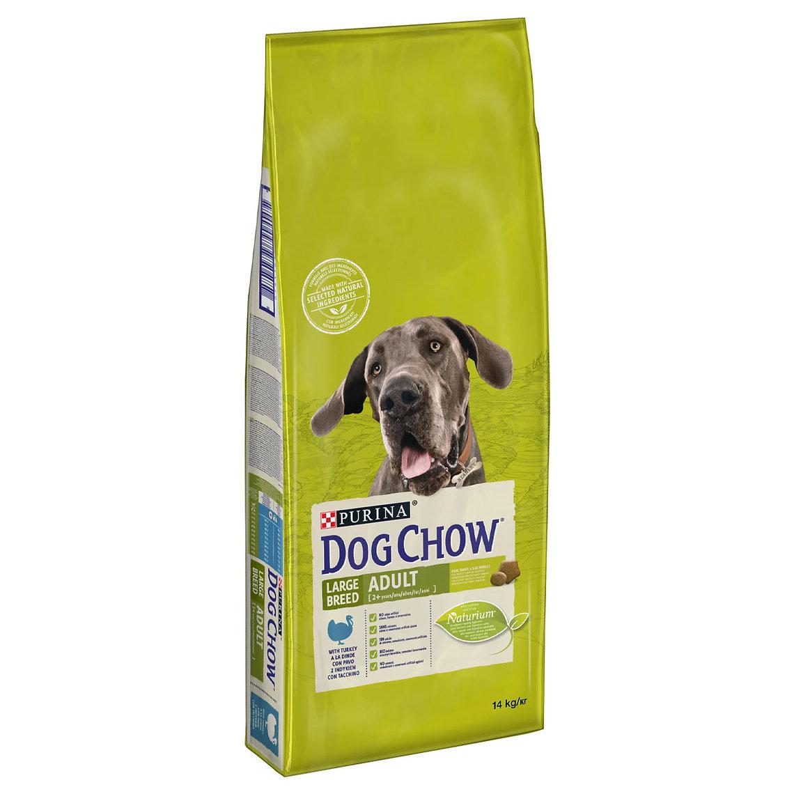 PURINA DOG CHOW Hrana za pse Adult Large Breed with Turkey, 14kg