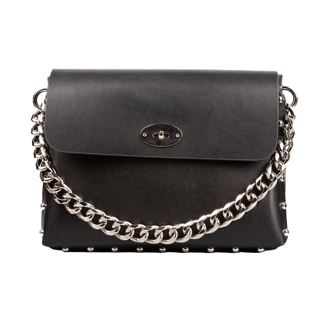 BUFFALO Ženska torba Atina Nikl 200, Crna