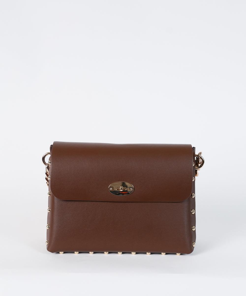 BUFFALO Ženska torba Atina Zlato 200, Braon