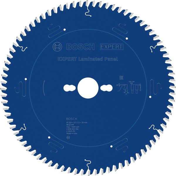Bosch List testere za laminat panele Expert 2608902194, 250 mm, 80T