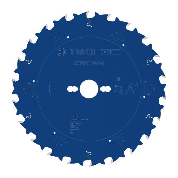 Bosch List testere za drvo Expert, 250mm, 22T