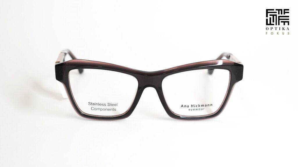 Ana Hickmann Okvir za naočare AH6580H01, Ženski, Braon