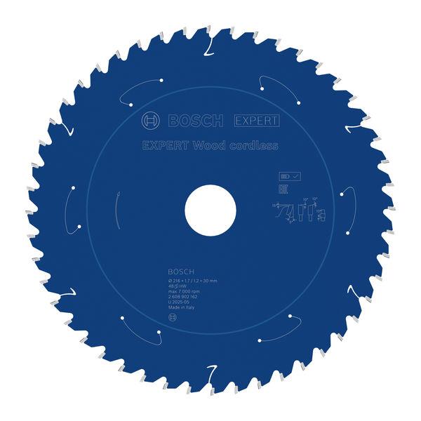 Bosch List testere za drvo Expert, 216mm, 48T