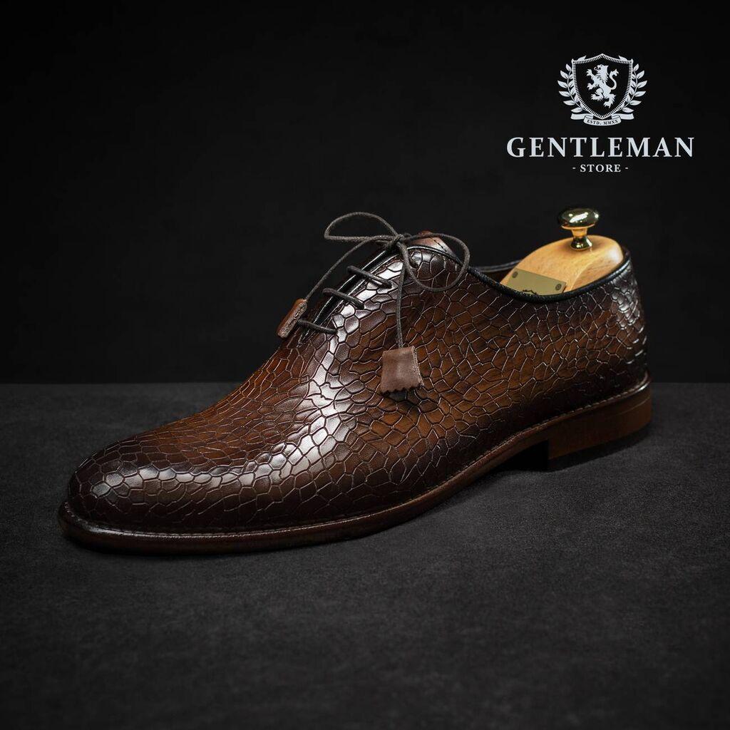 Gentleman Store RS Muške cipele C001, Braon