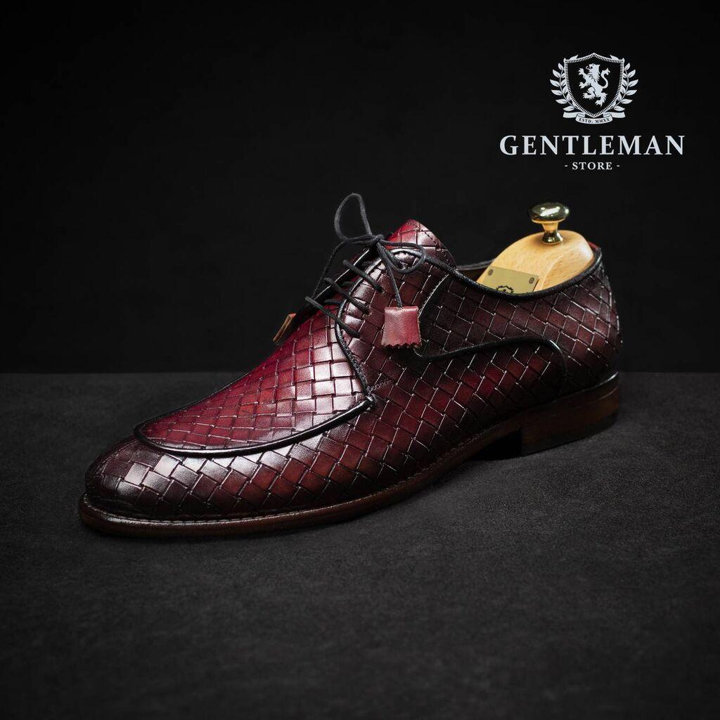 Gentleman Store RS Muške cipele C006, Bordo