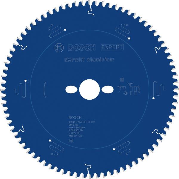 Bosch List testere za aluminijum Expert, 260mm, 80T