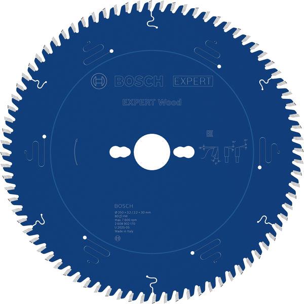 Bosch List testere za drvo Expert, 250mm, 80T